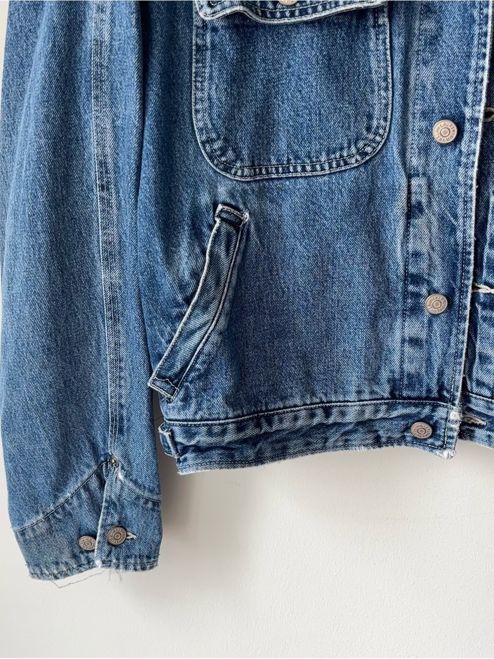 Vintage RRL Double RL Denim Trucker Jacket Men’s M Corduroy Collar 90s USA - Picture 5 of 16